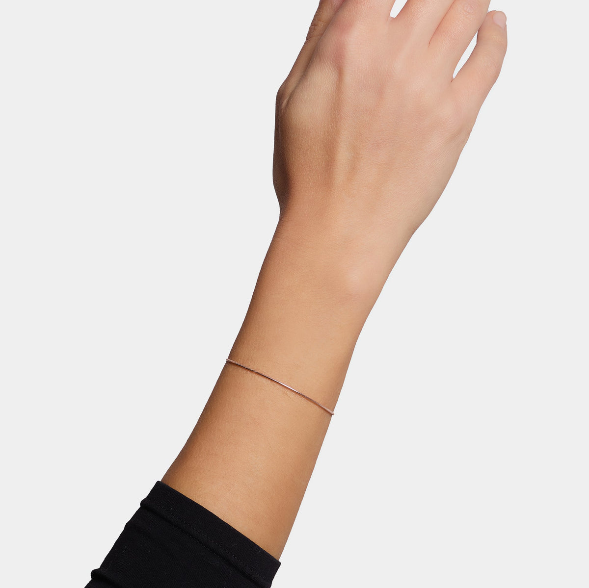 CATAIL LINK BRACELET in rose silver ref. LC174