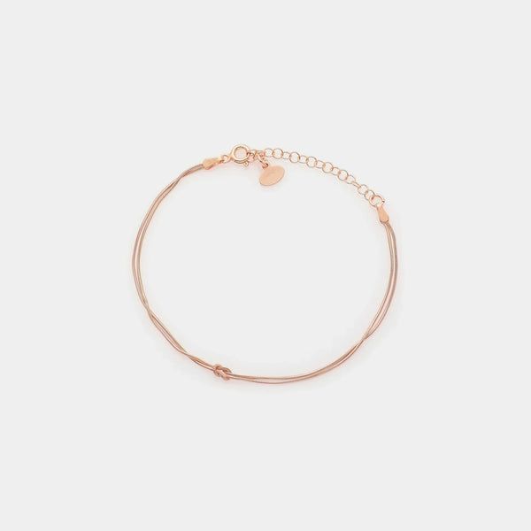 Soft Infinity Bracelet in 925 Silver