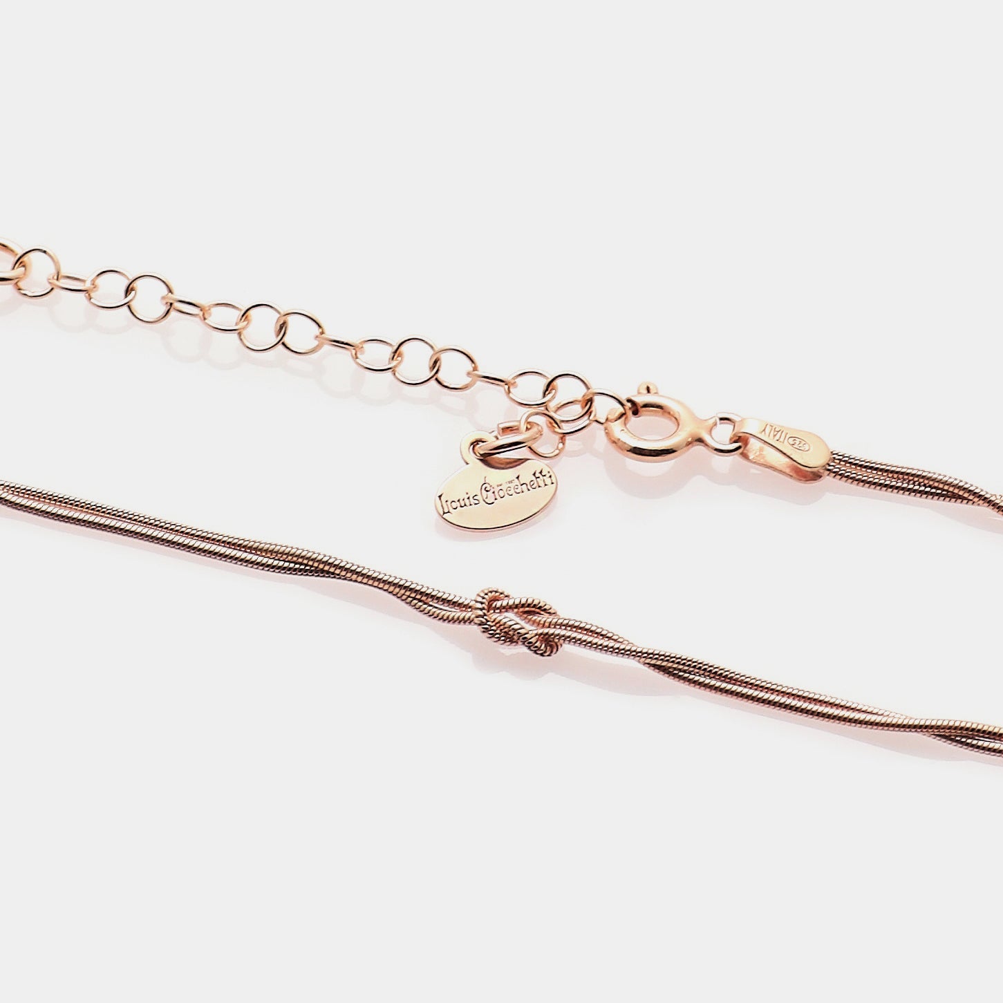 Soft Infinity Bracelet in 925 Silver