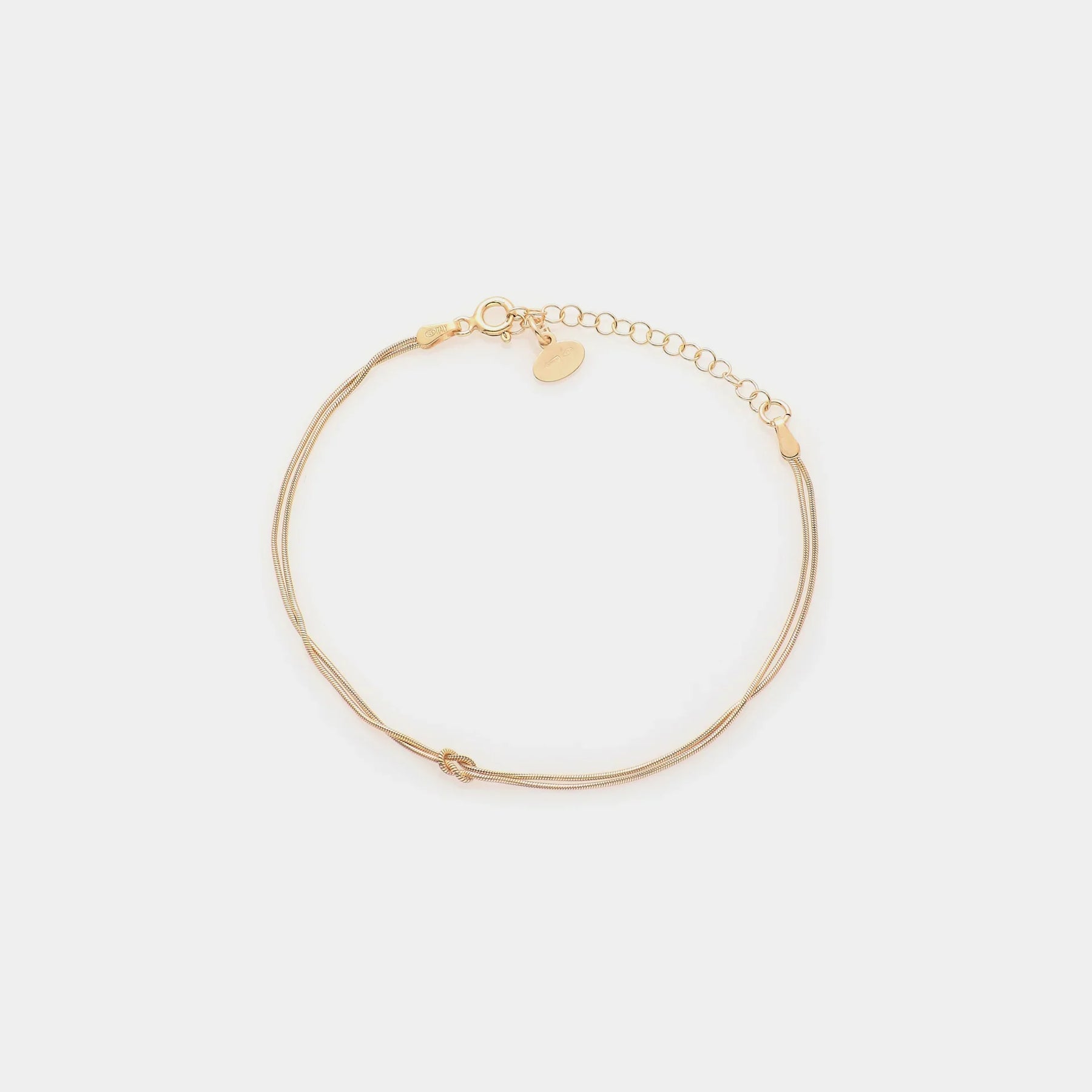 Soft Infinity Bracelet in 925 Silver