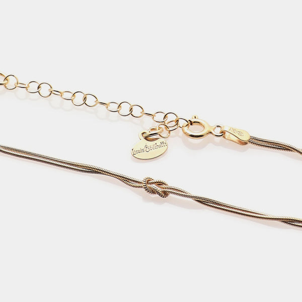 Soft Infinity Bracelet in 925 Silver