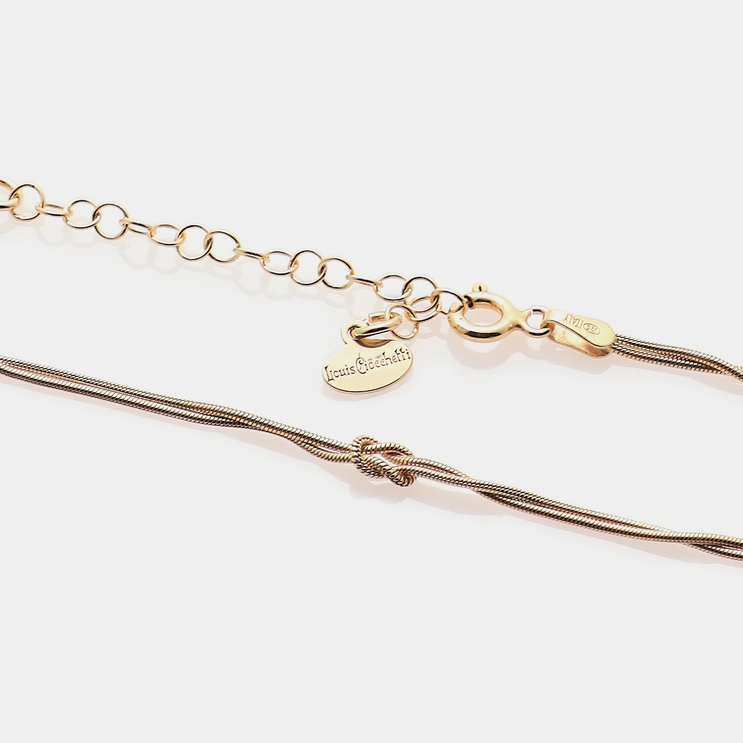 Bracciale Infinito Morbido in Argento 925
