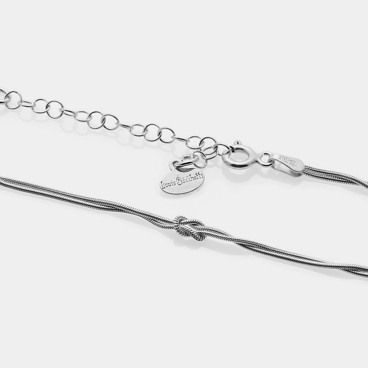 Soft Infinity Bracelet in 925 Silver