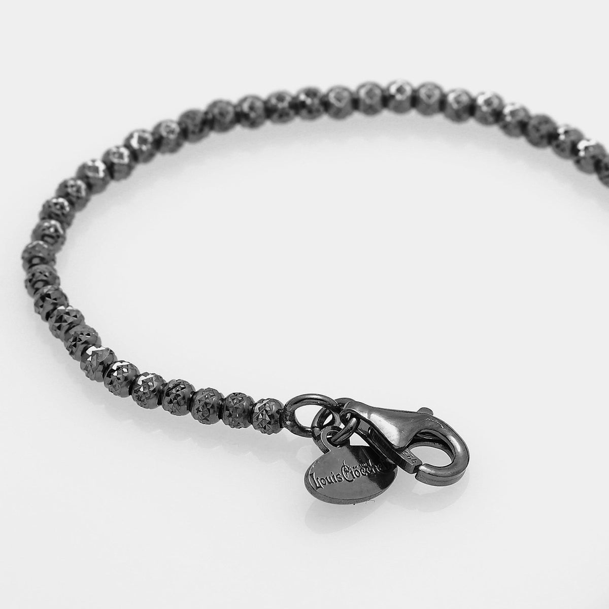 Brushed silver necklace ref. LC19