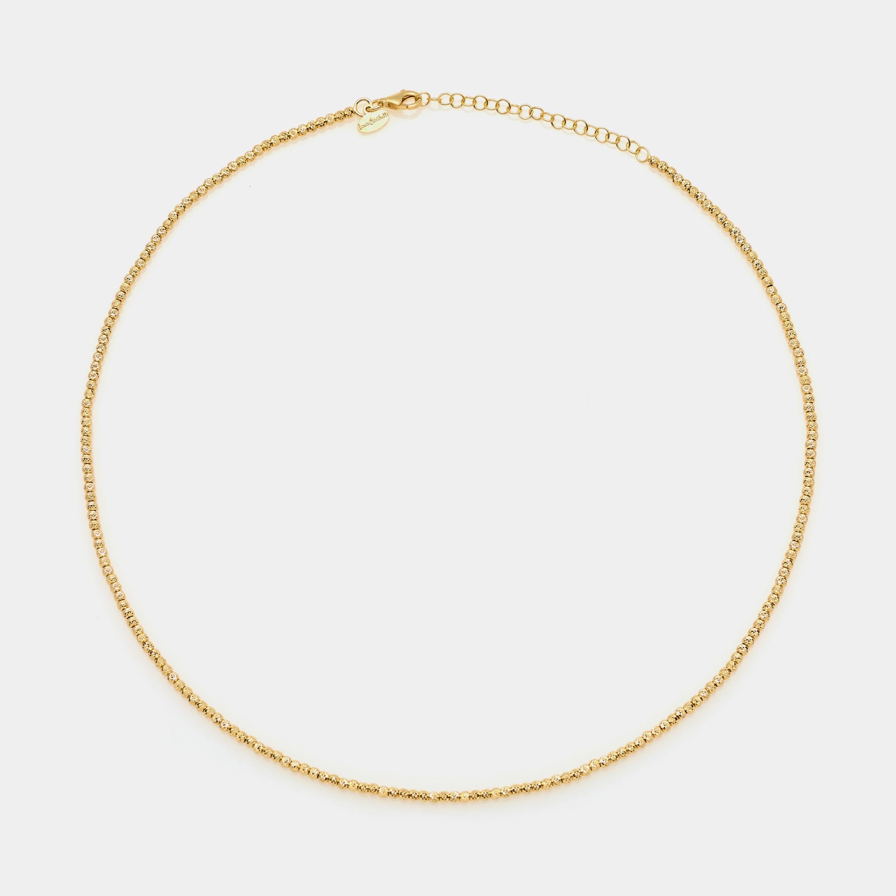 Gold-plated silver necklace ref. LC20