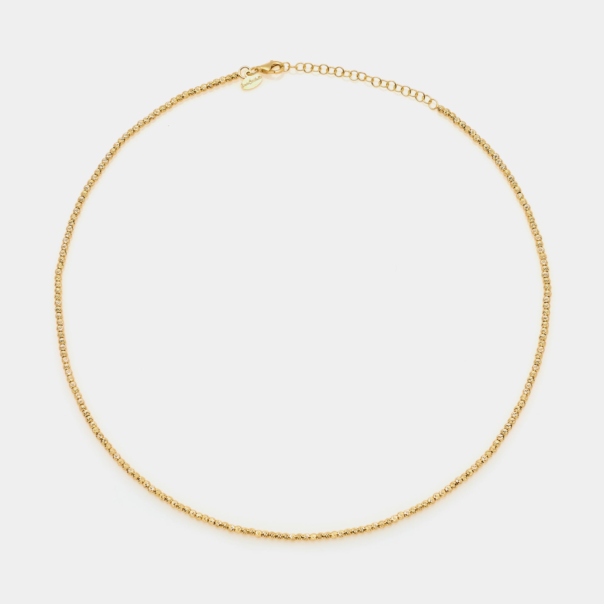 Gold-plated silver necklace ref. LC20