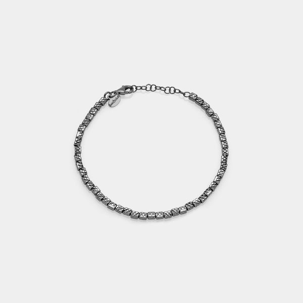 Brushed silver bracelet ref. LC25