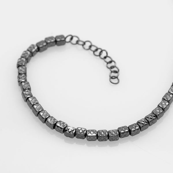 XL Burnished Silver Bracelet ref. LC25-L