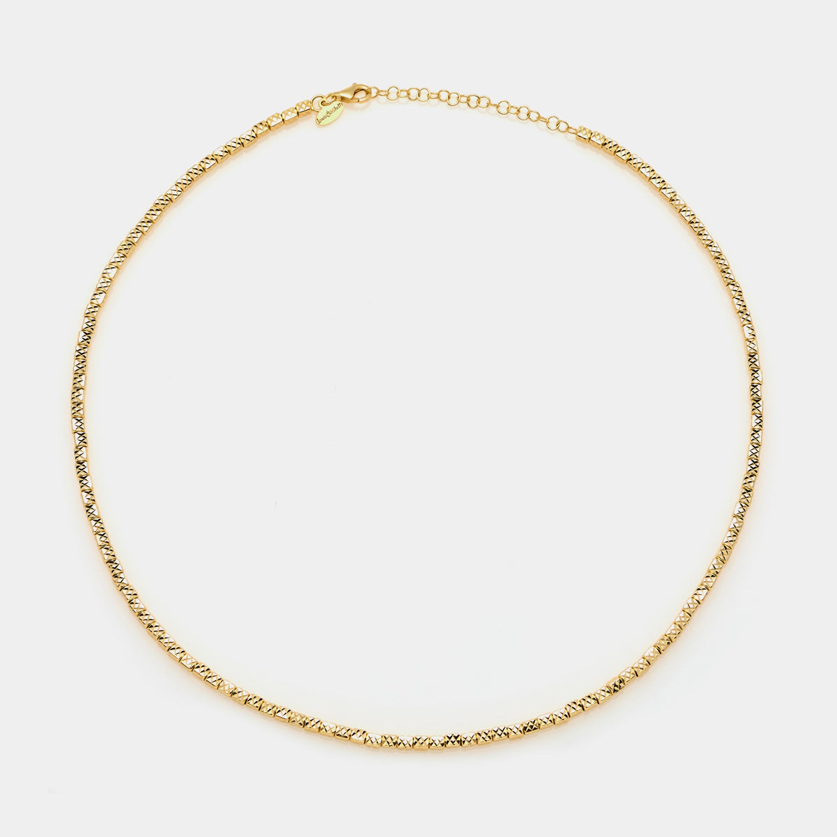 Gold-plated silver necklace ref. LC27