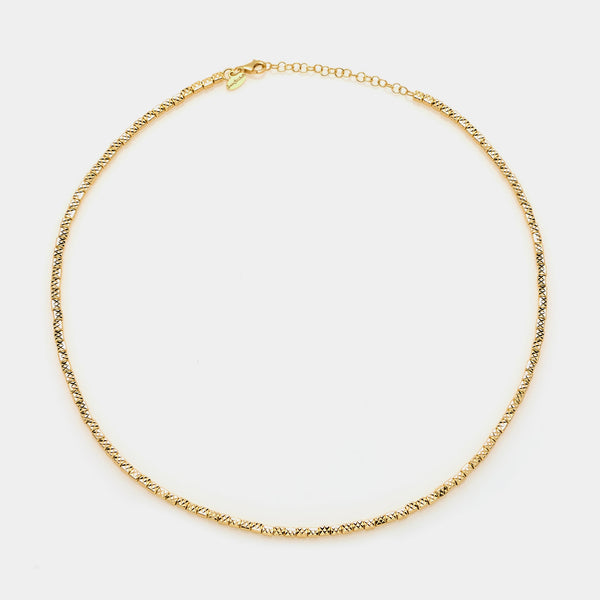 Gold-plated silver necklace ref. LC27