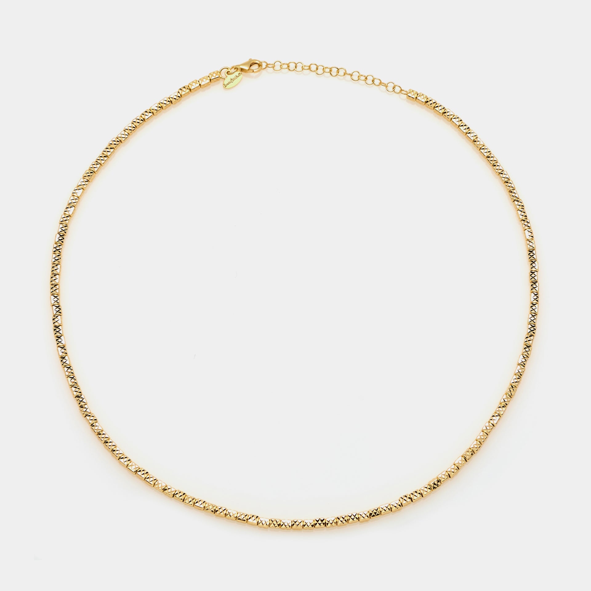 Gold-plated silver necklace ref. LC27
