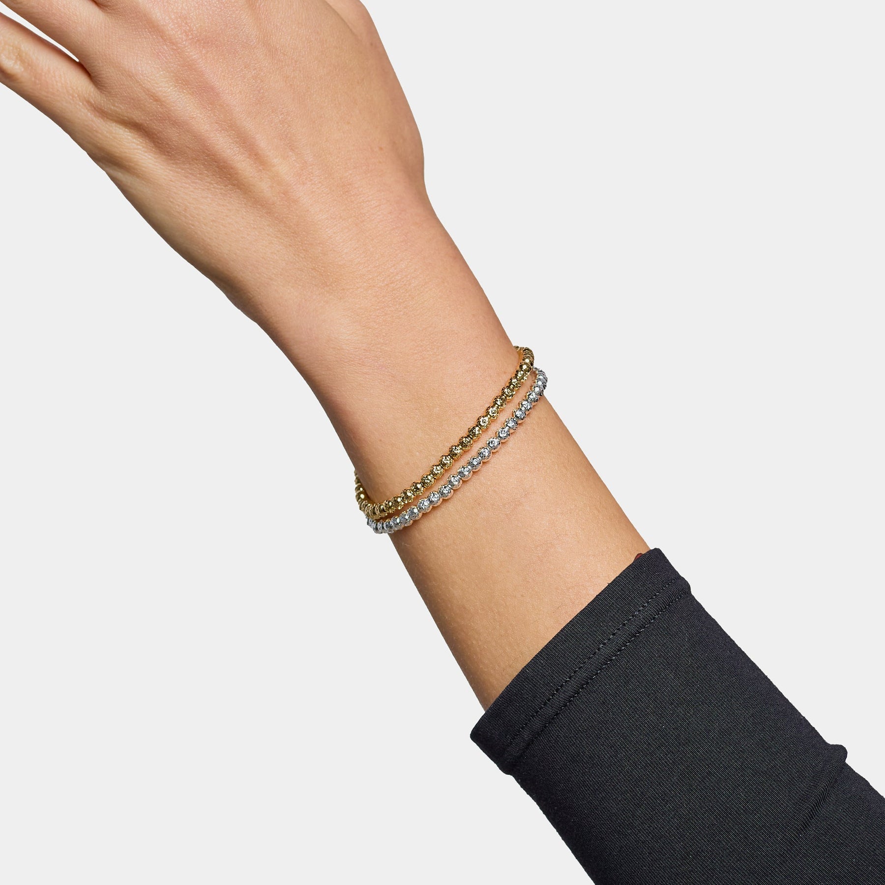 Silver bracelet plated in yellow gold ref. LC33