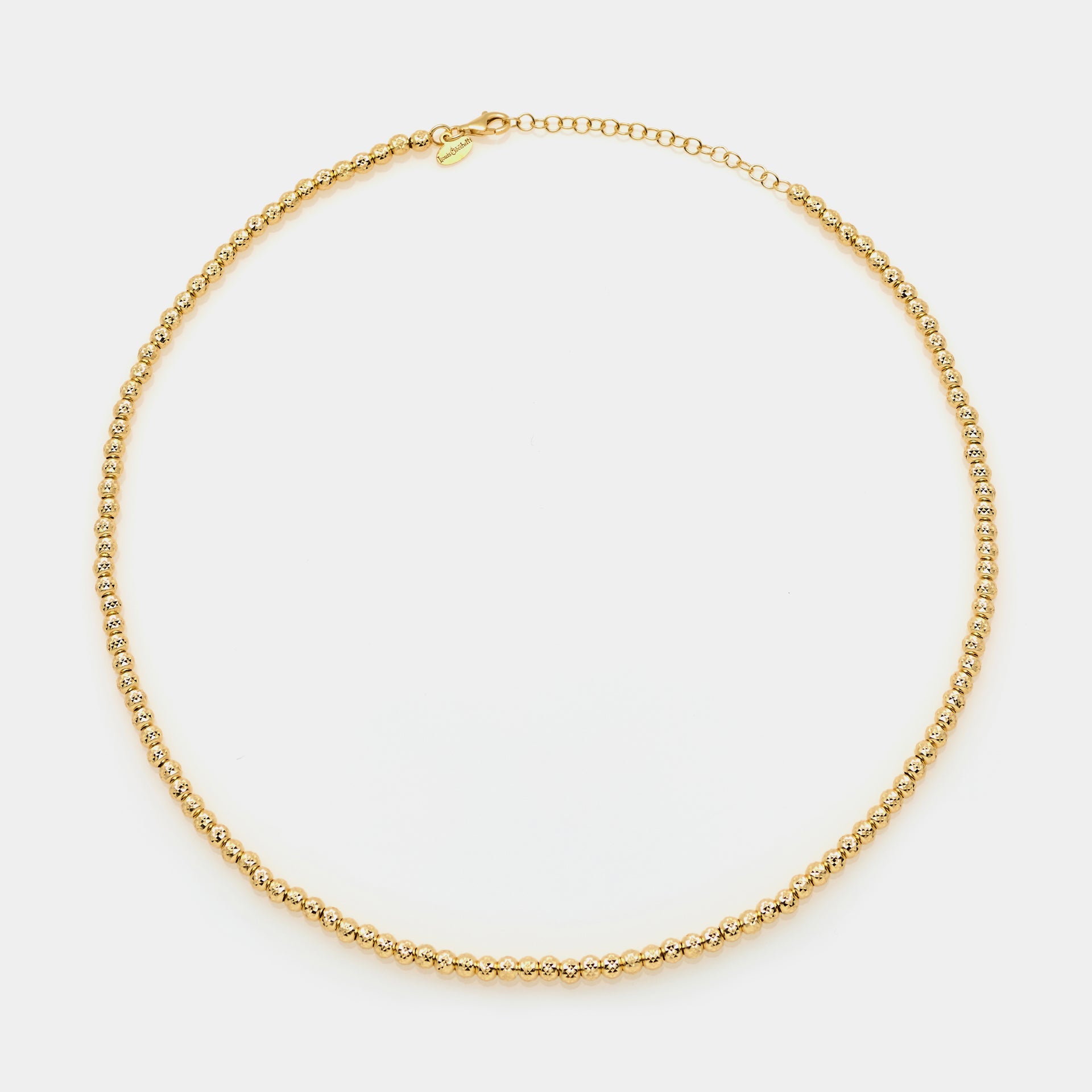 Gold-plated silver necklace ref. LC38
