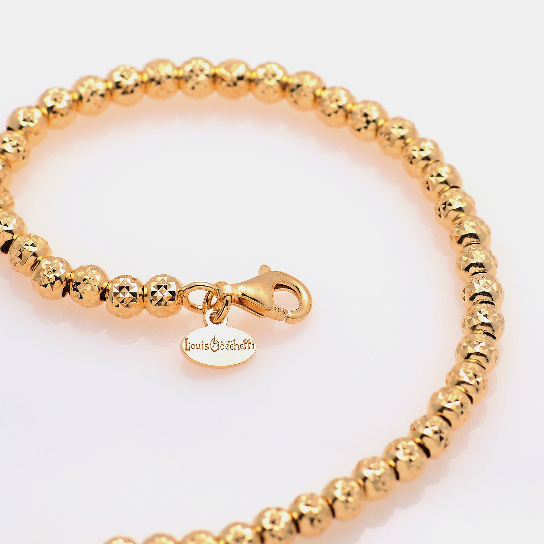Gold-plated silver necklace ref. LC38