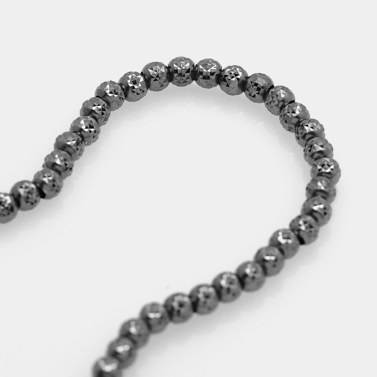 Brushed silver necklace ref. LC39