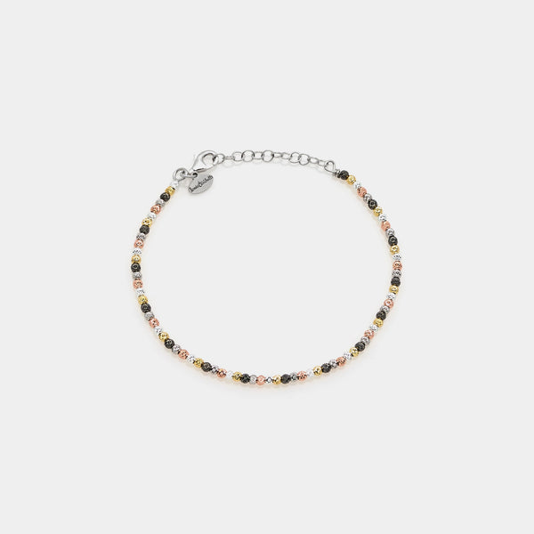 Multicolor silver bracelet ref. LC52