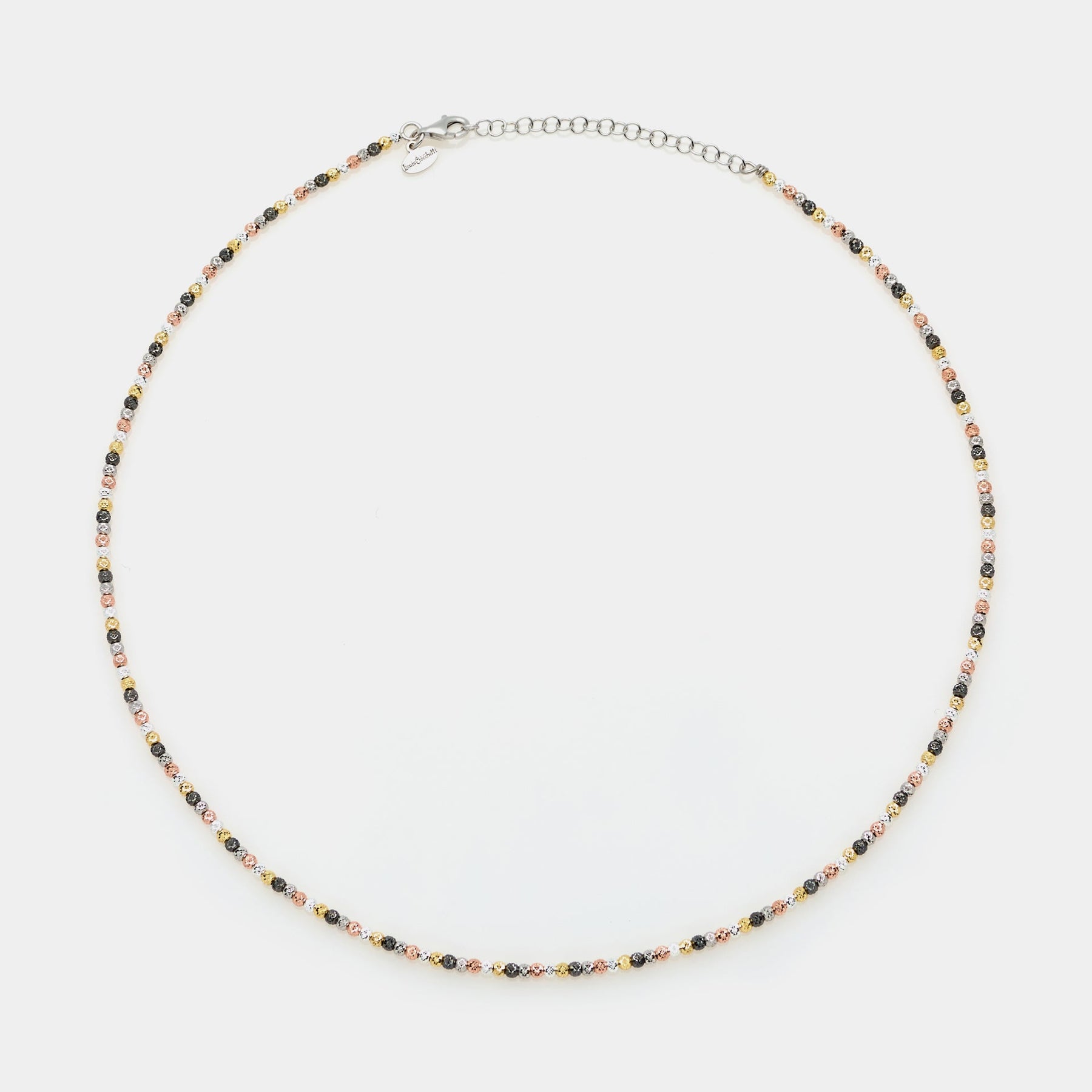 Collar de plata multicolor ref. LC54