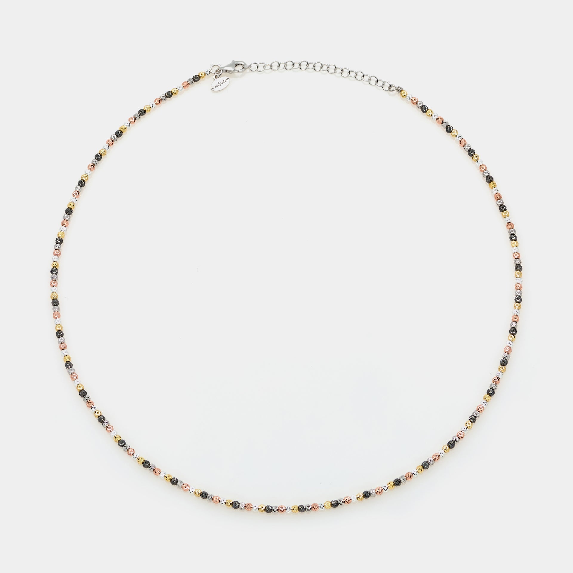 Collar de plata multicolor ref. LC54
