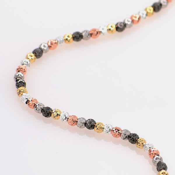 Collar de plata multicolor ref. LC54