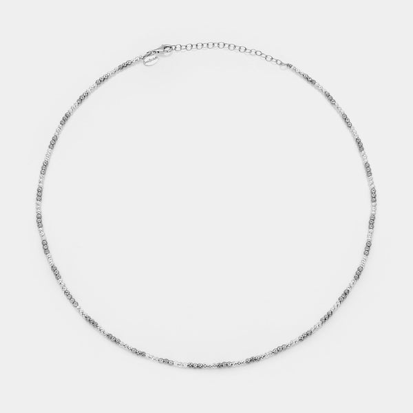 Collar de plata multicolor ref. LC58
