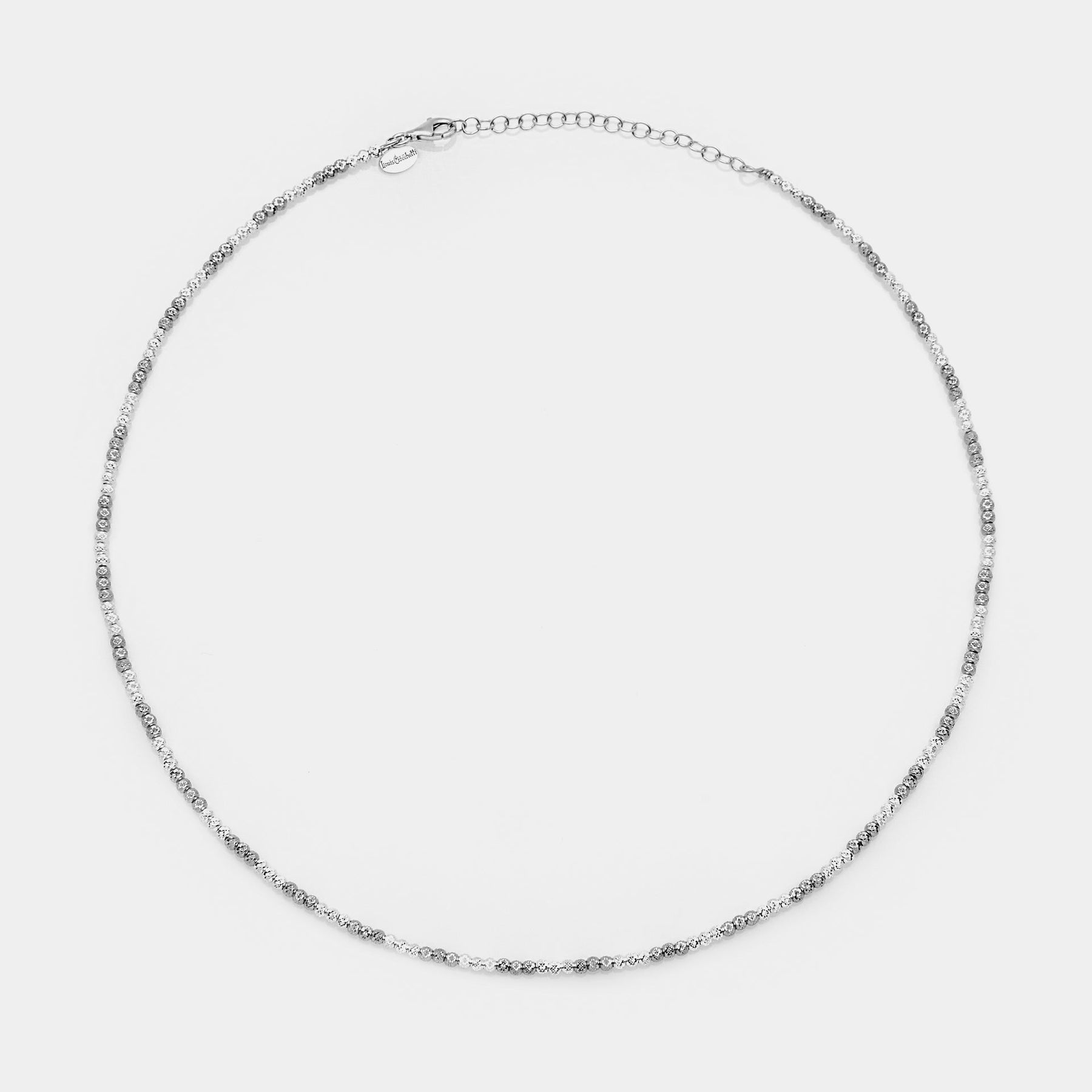 Collar de plata multicolor ref. LC58