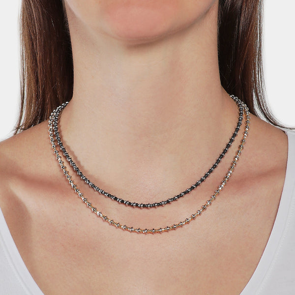 Multicolor Silver Necklace ref. LC63