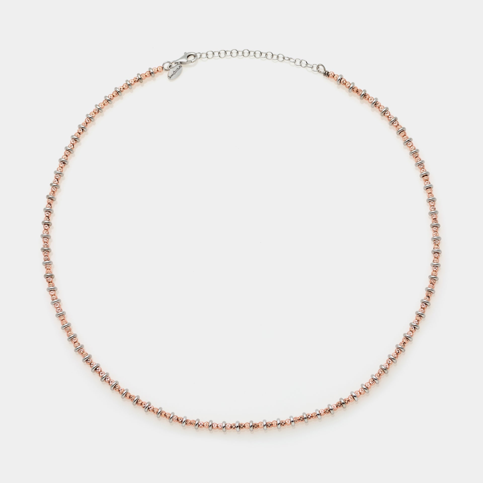 Collar de plata multicolor ref. LC65