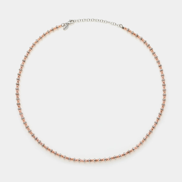 Collar de plata multicolor ref. LC65