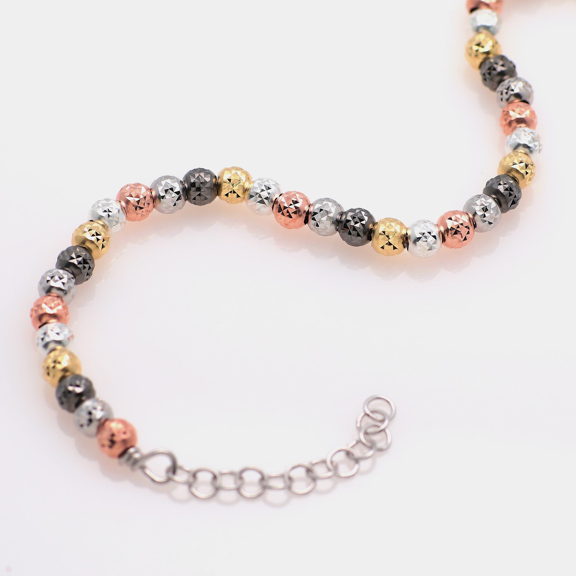 Pulsera de plata multicolor ref. LC69