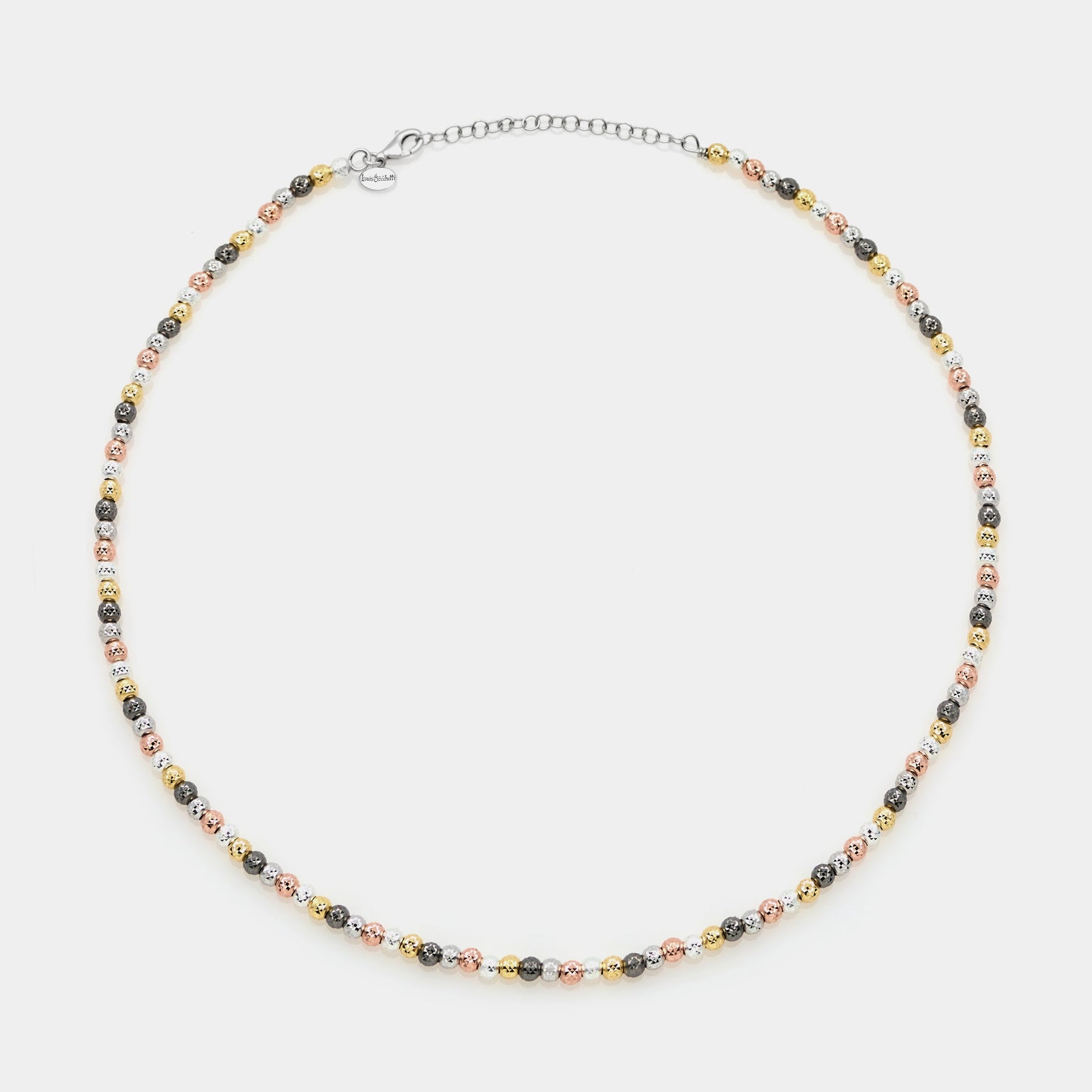Collar de plata multicolor ref. LC73