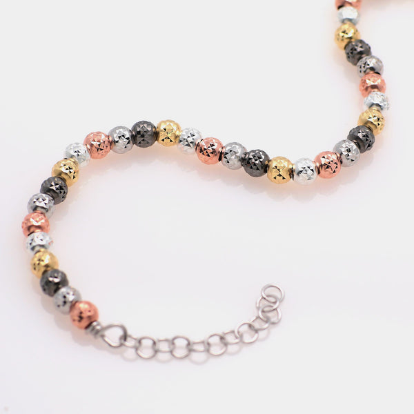 Collar de plata multicolor ref. LC73