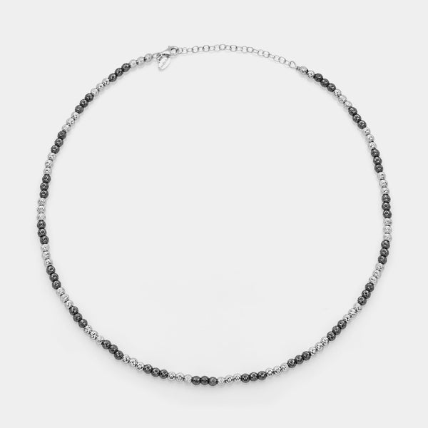 Collar de plata multicolor ref. LC78
