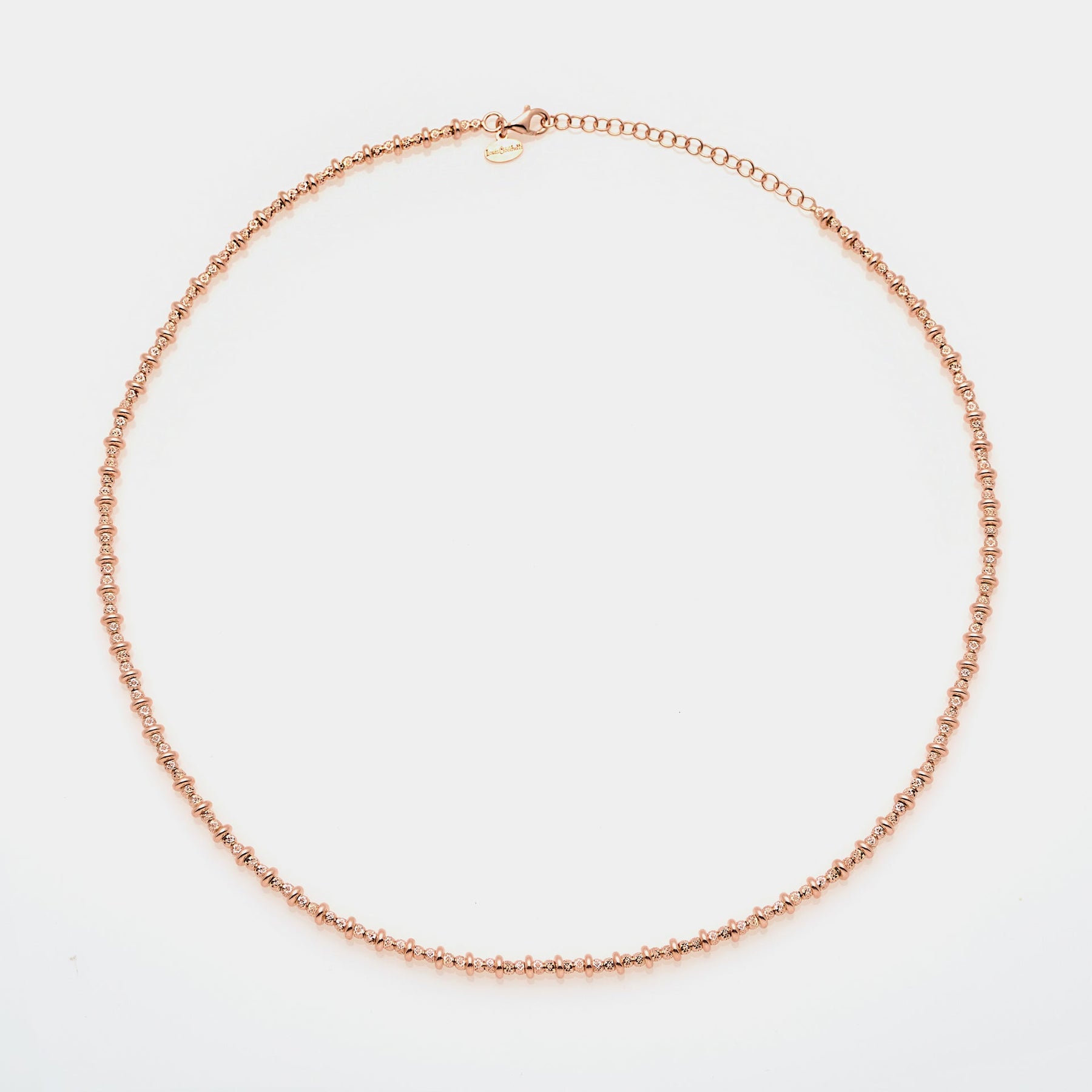 Rose Gold Plated Silver Necklace ref. LC8