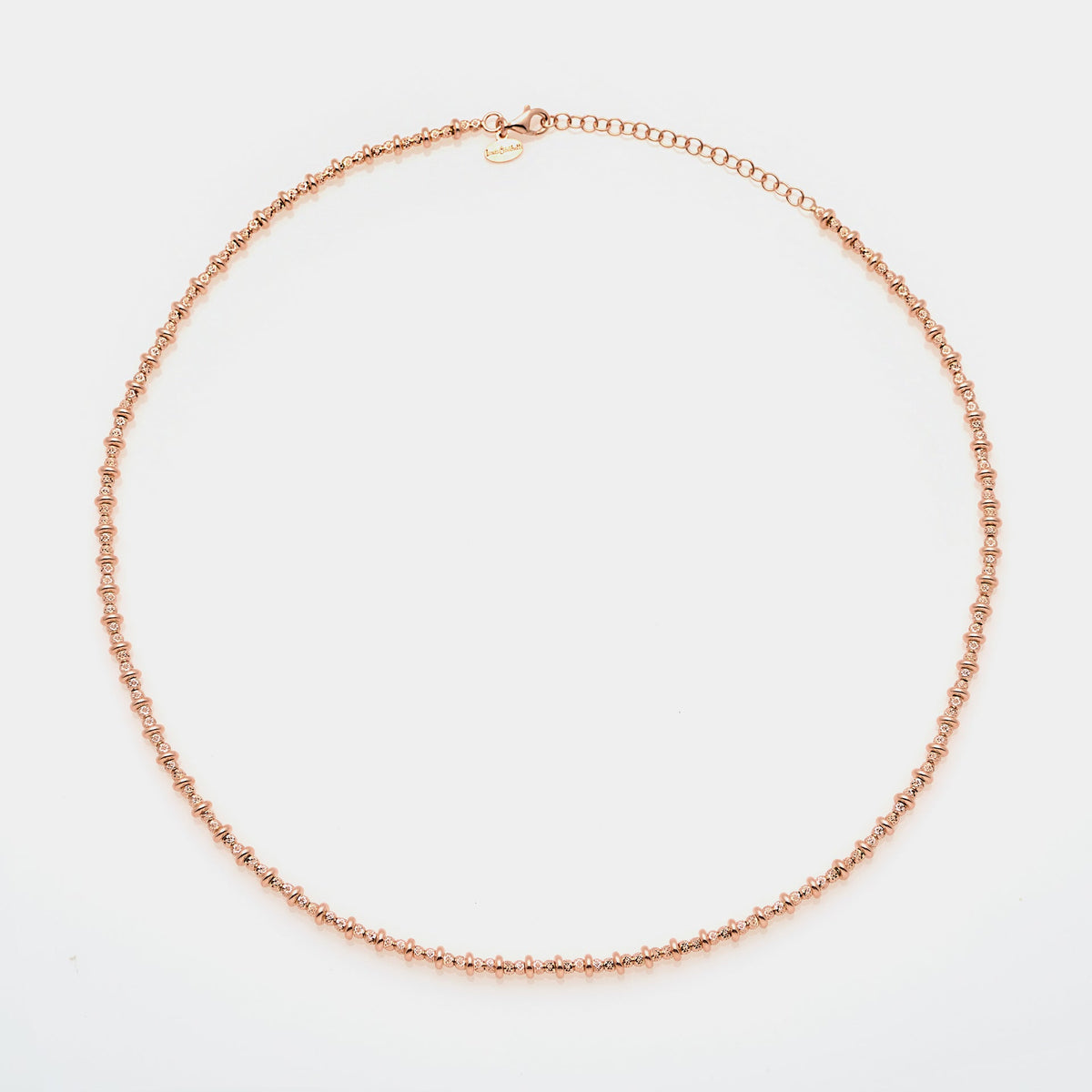 Rose Gold Plated Silver Necklace ref. LC8