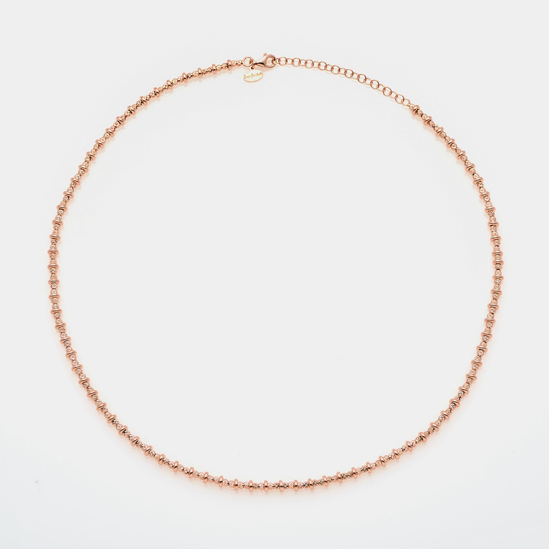 Rose Gold Plated Silver Necklace ref. LC8