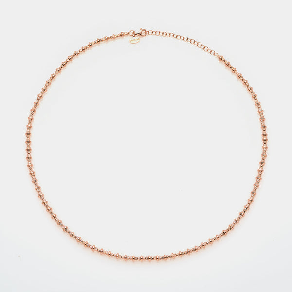 Rose Gold Plated Silver Necklace ref. LC8