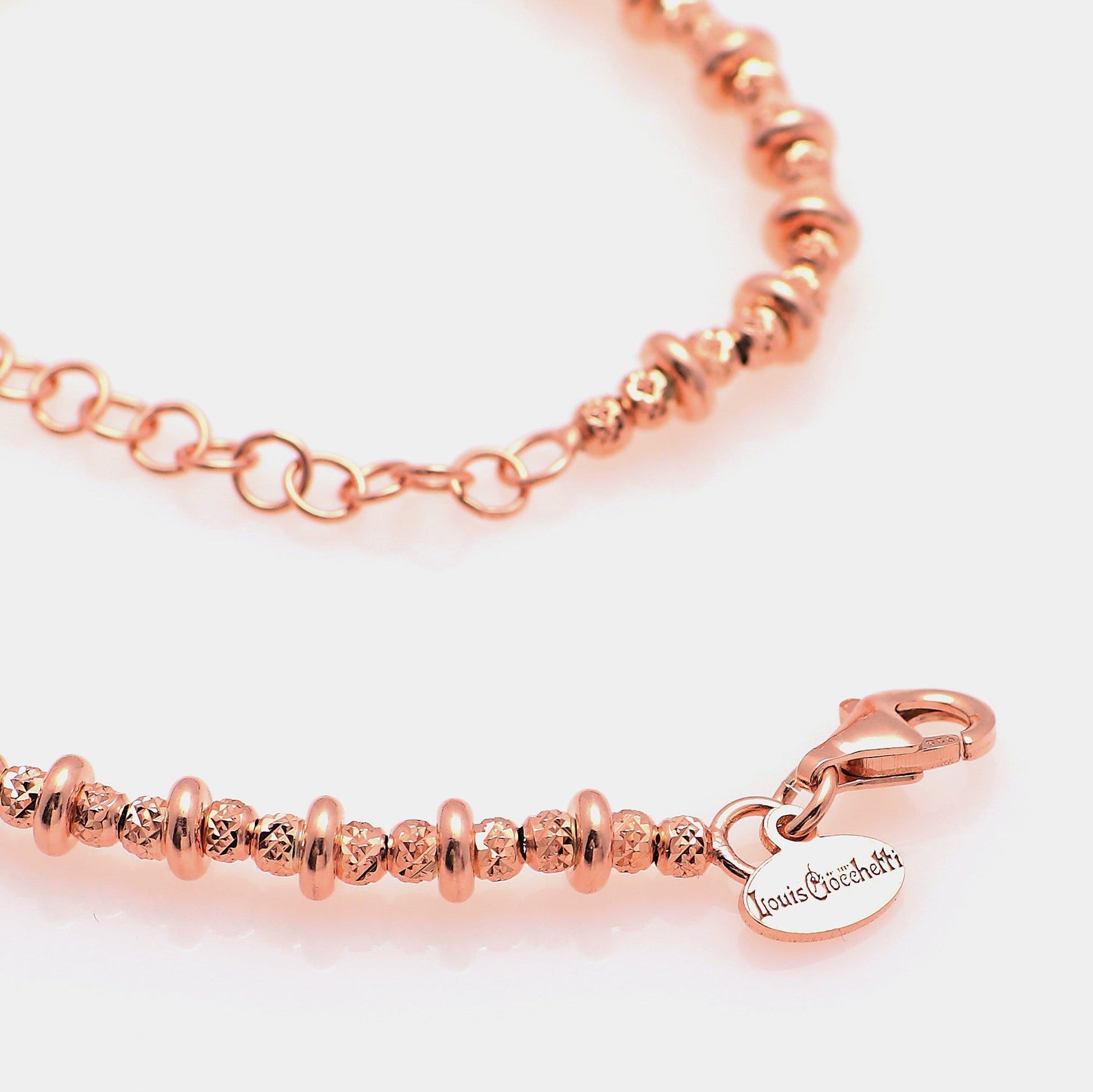 Rose Gold Plated Silver Necklace ref. LC8