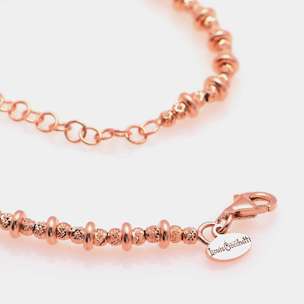 Rose Gold Plated Silver Necklace ref. LC8