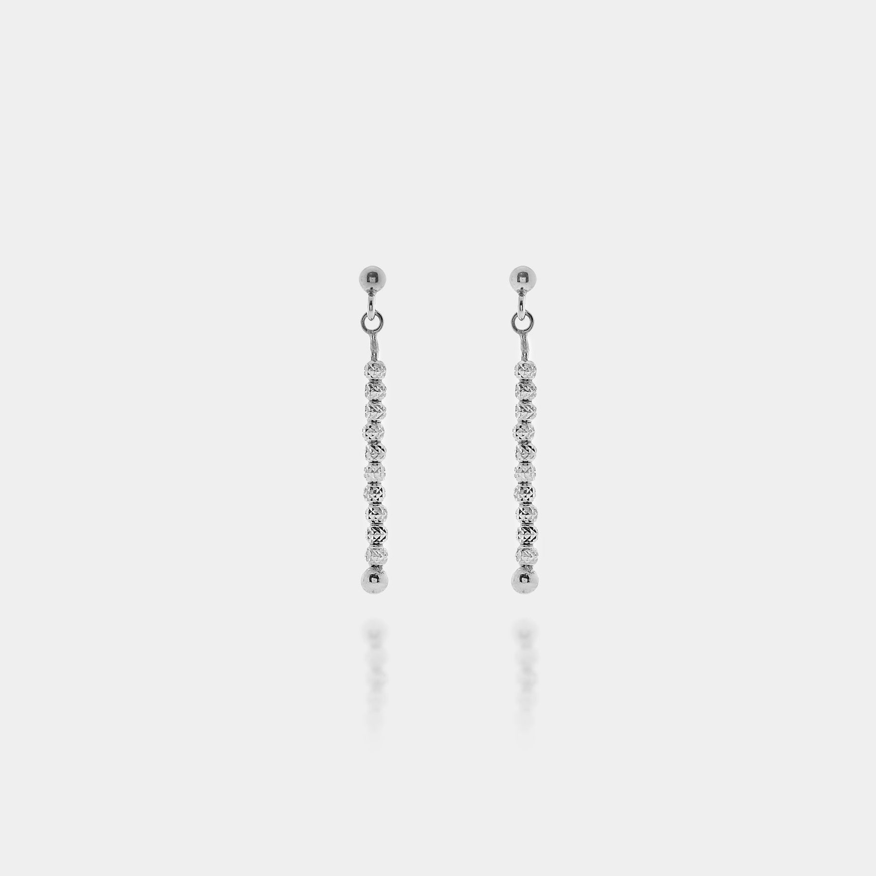 Orecchini in argento naturale pendenti ref. LC93