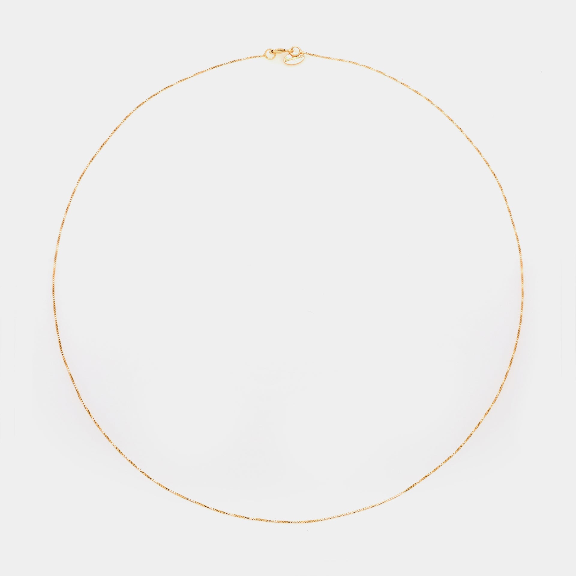 VENETIAN link chain in gold-plated silver