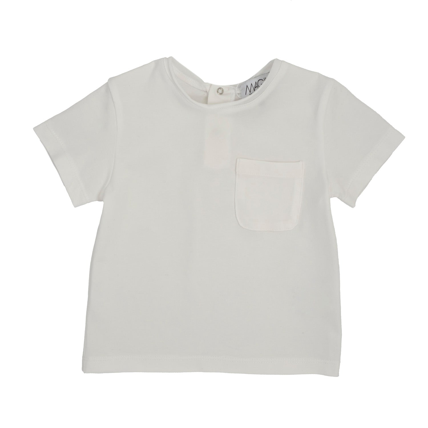 T-SHIRT IN JERSEY CON TASCHINO