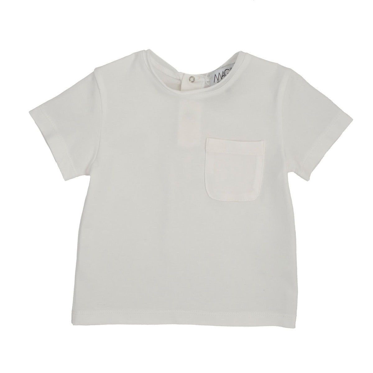 T-SHIRT IN JERSEY CON TASCHINO
