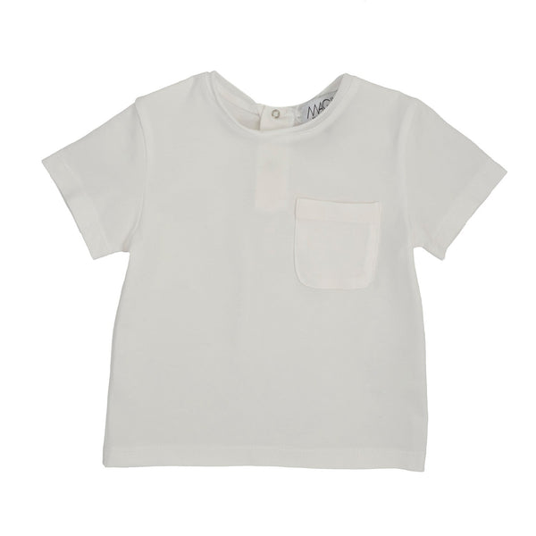 T-SHIRT IN JERSEY CON TASCHINO