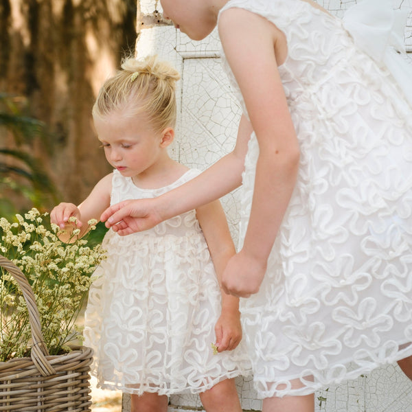 ABITO TULLE CON RICAMO