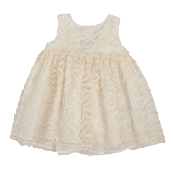 ABITO TULLE CON RICAMO