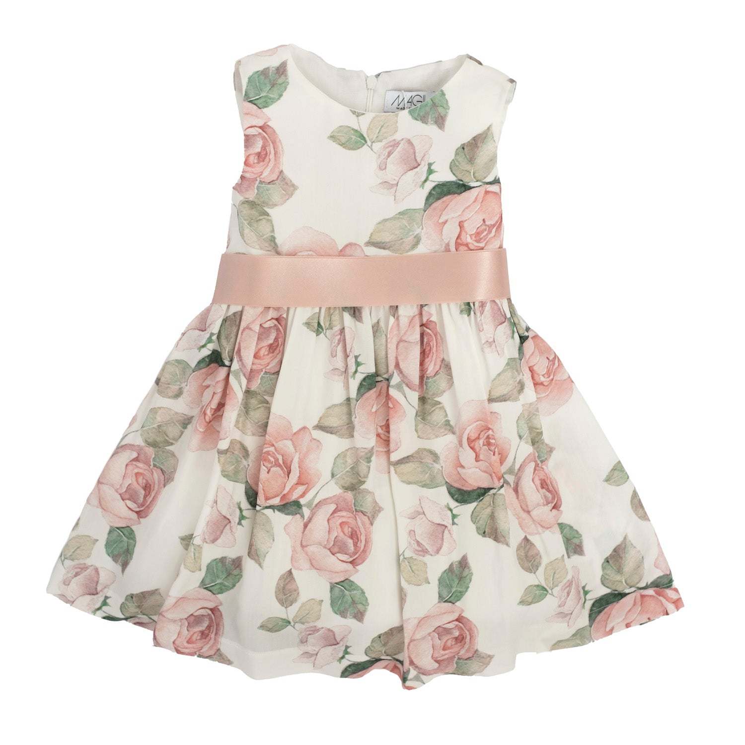 ABITO STAMPATO CON CINTURA