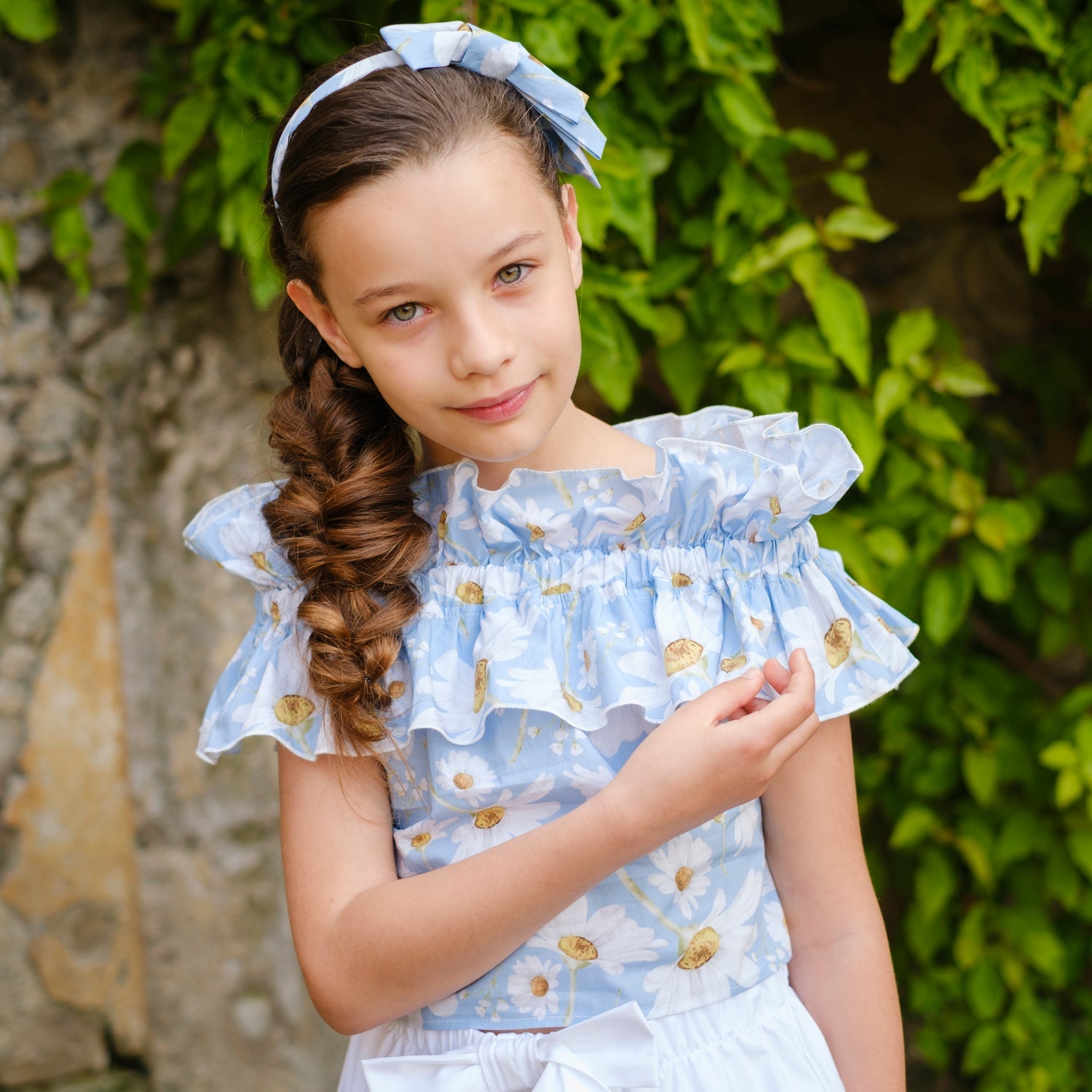 TOP ARRICCIATO FANTASIA