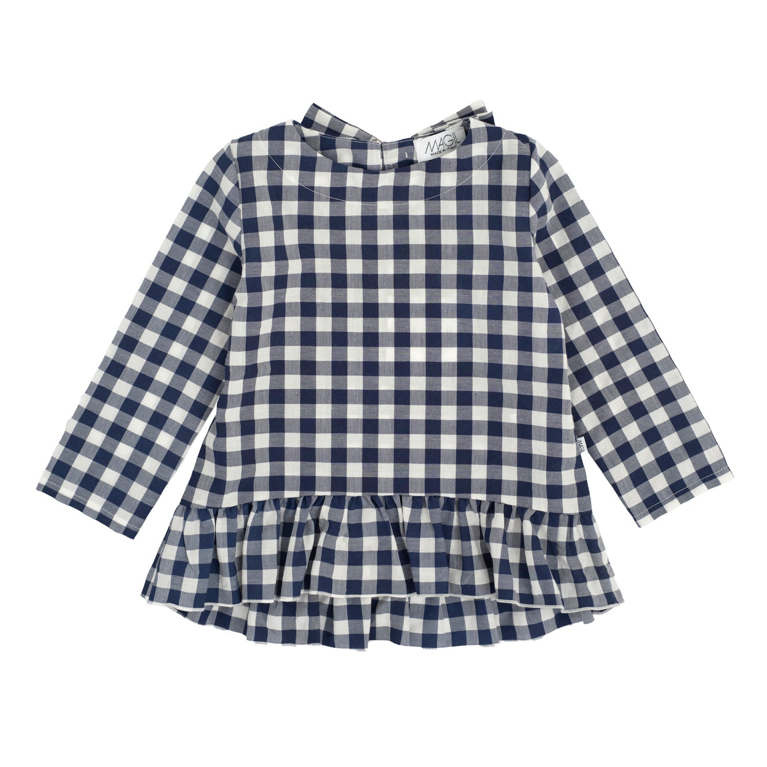 MAGLIA VICHY CON FIOCCO