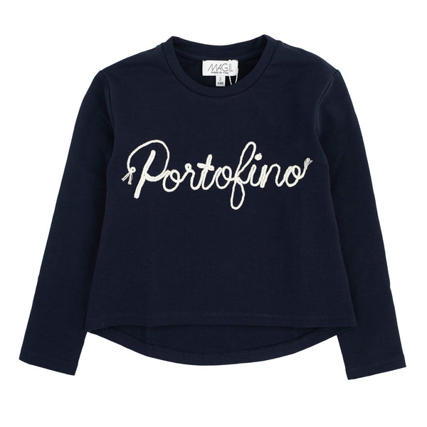 FELPINA CON RICAMO PORTOFINO