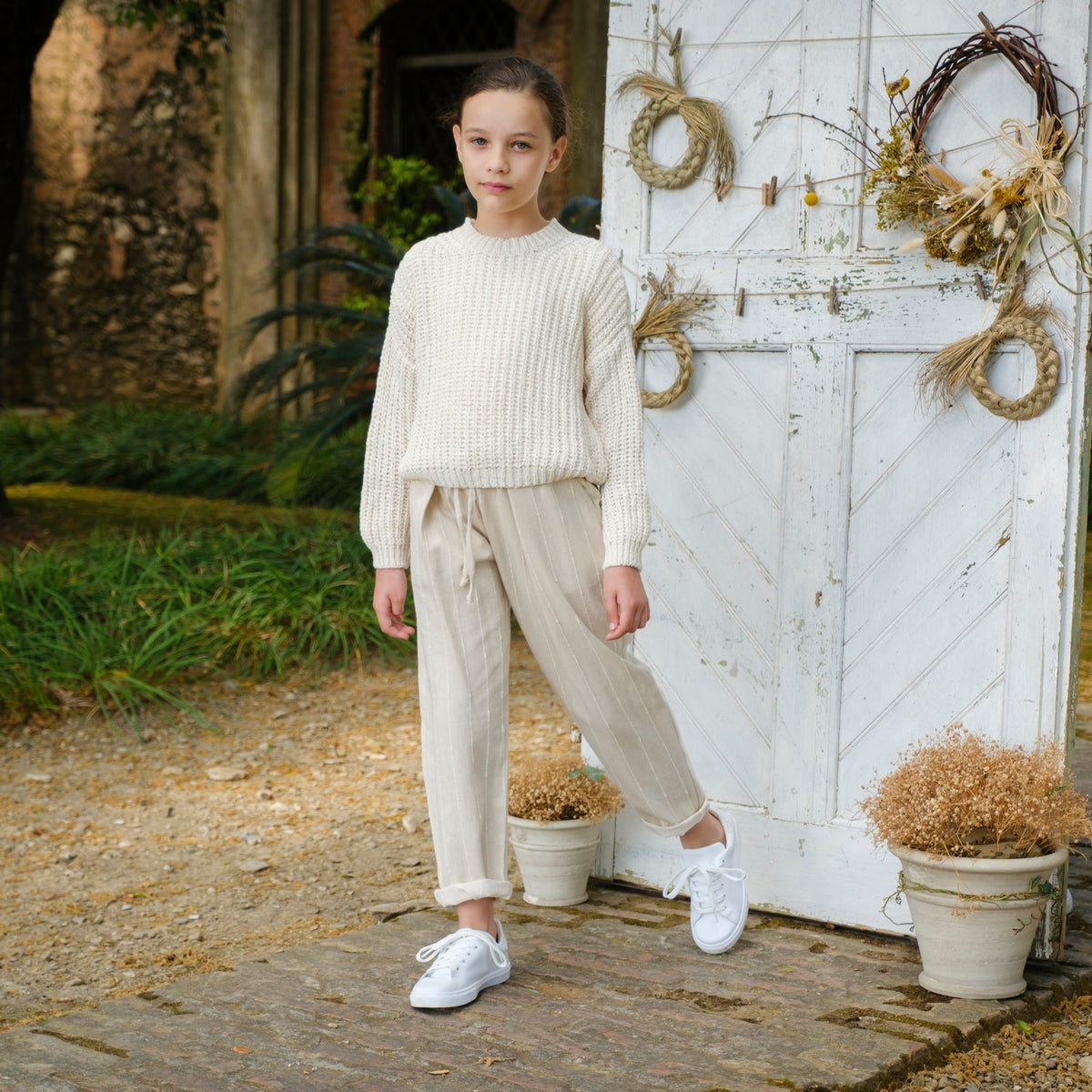 PANTALONE RIGATO